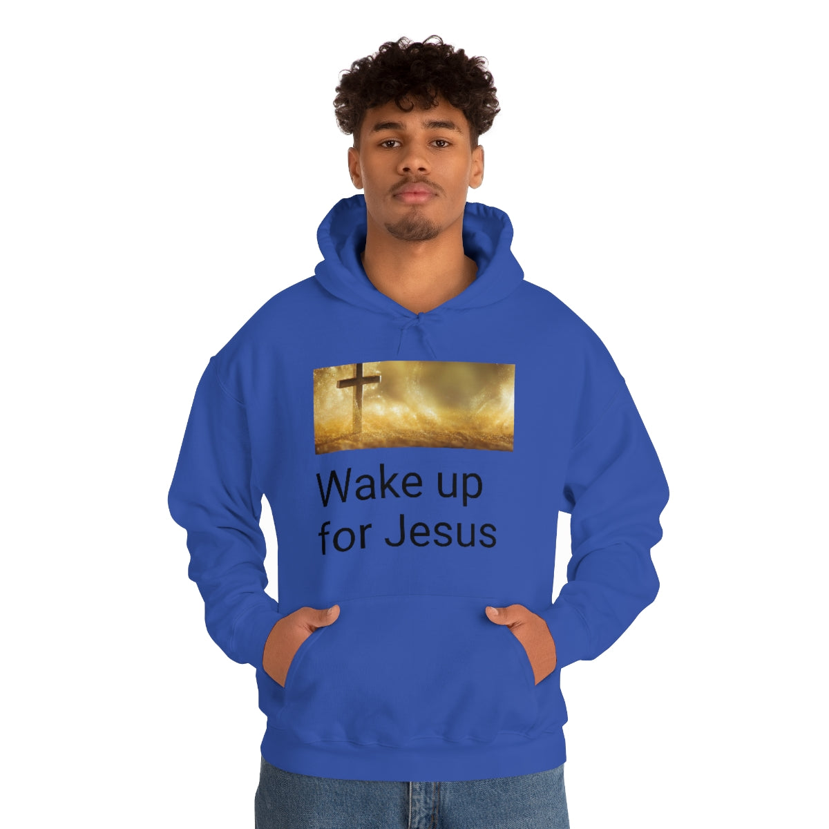 Wake up for Jesus Hooded Sweatshirt