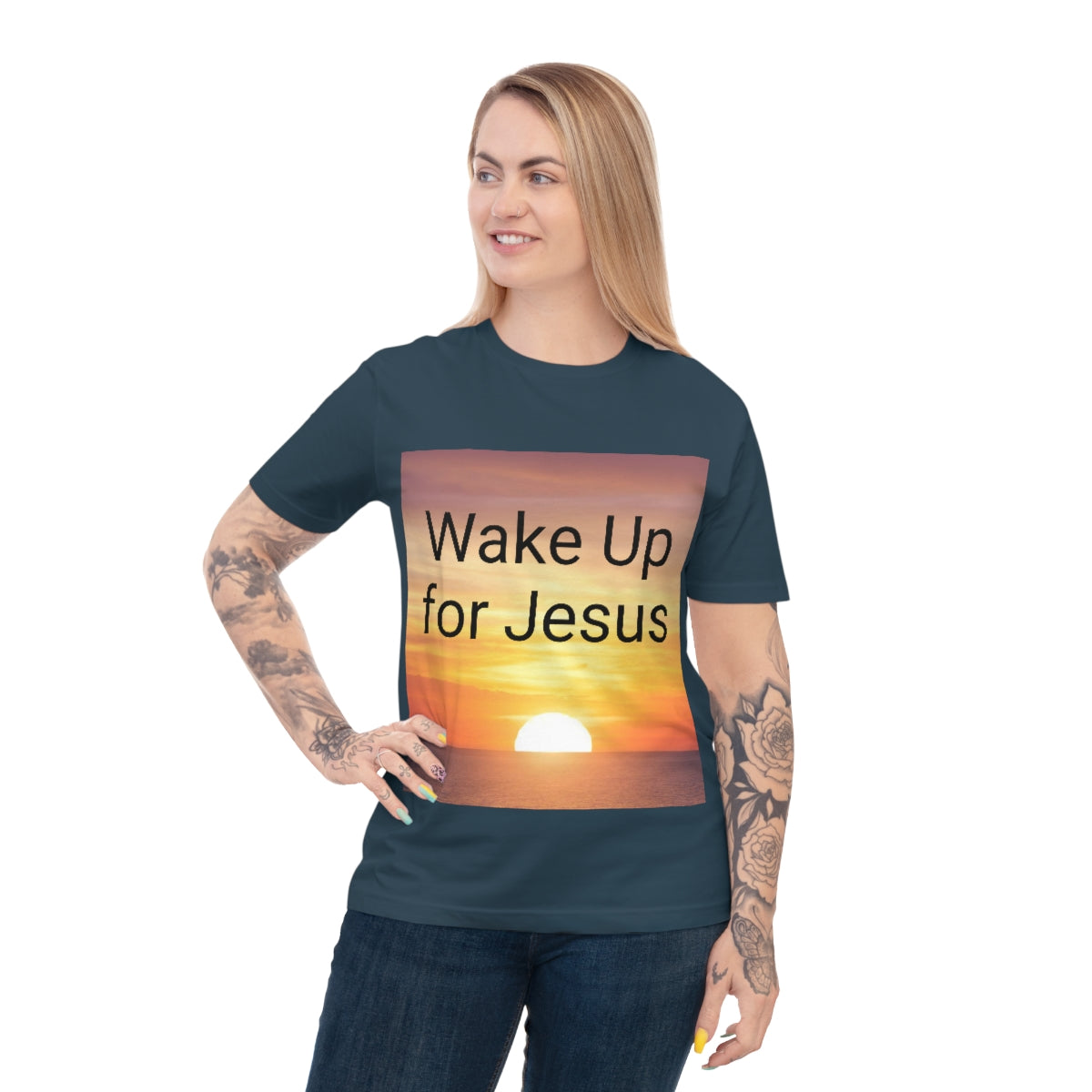 Wake up for Jesus Unisex Classic Jersey T-shirt