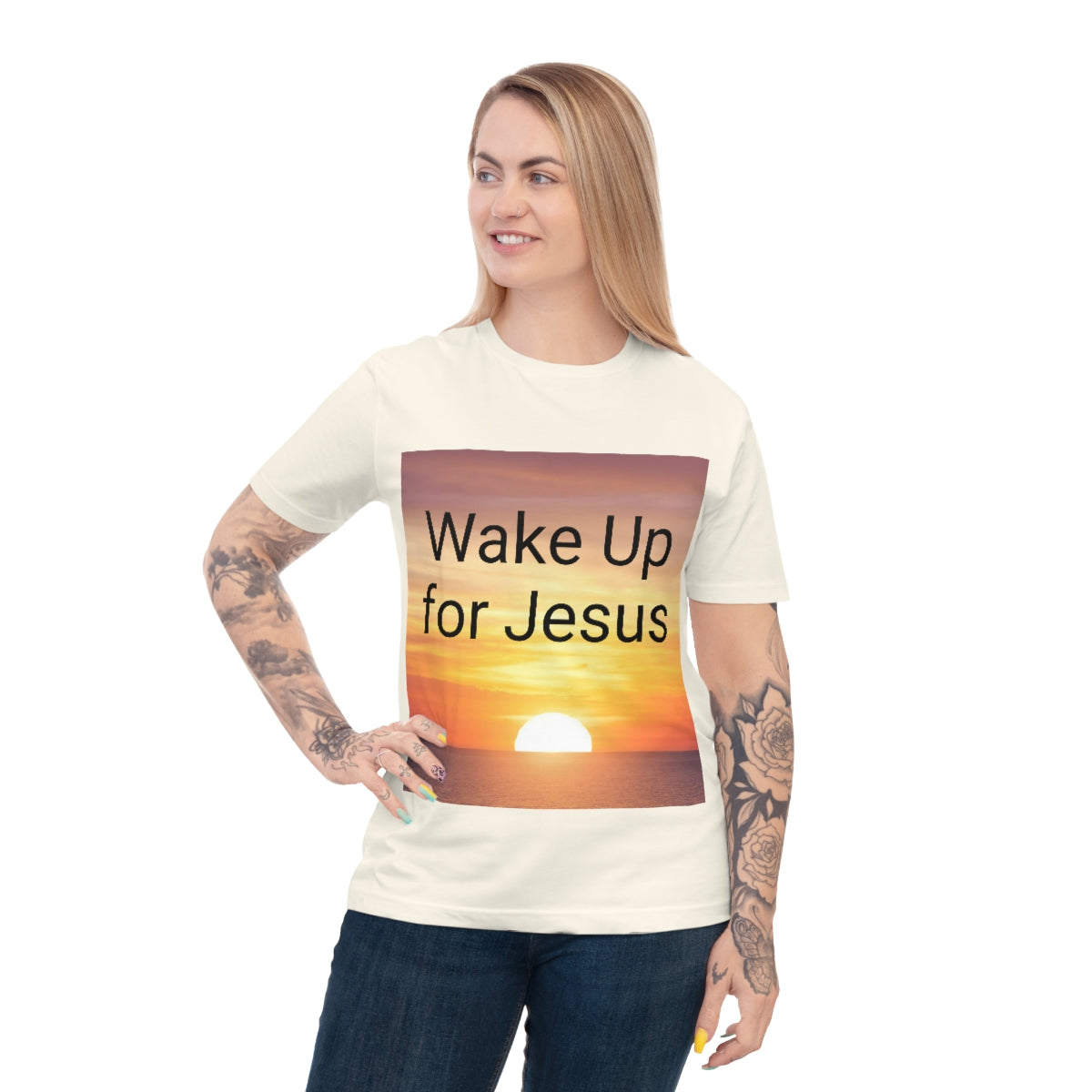 Wake up for Jesus Unisex Classic Jersey T-shirt