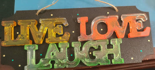 Live, Love & Laugh Decor