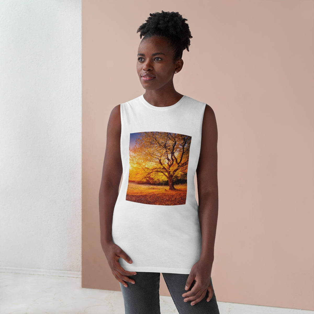 SIMPLE FALL Unisex Barnard Tank