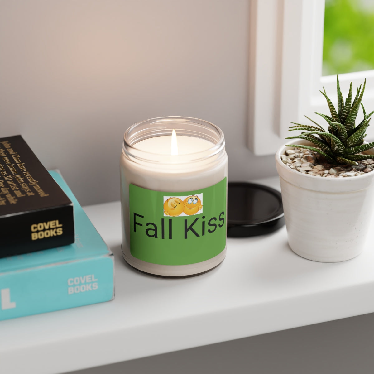 Fall Kiss Scented Soy Candle, 9oz