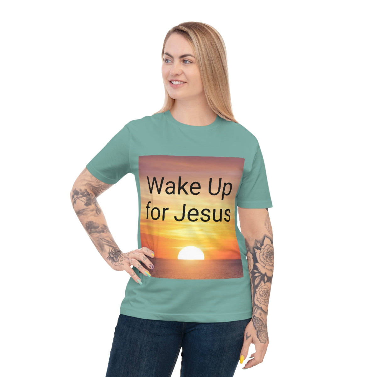 Wake up for Jesus Unisex Classic Jersey T-shirt