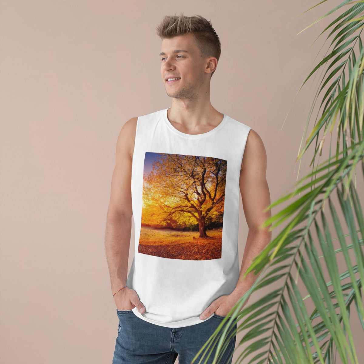 SIMPLE FALL Unisex Barnard Tank