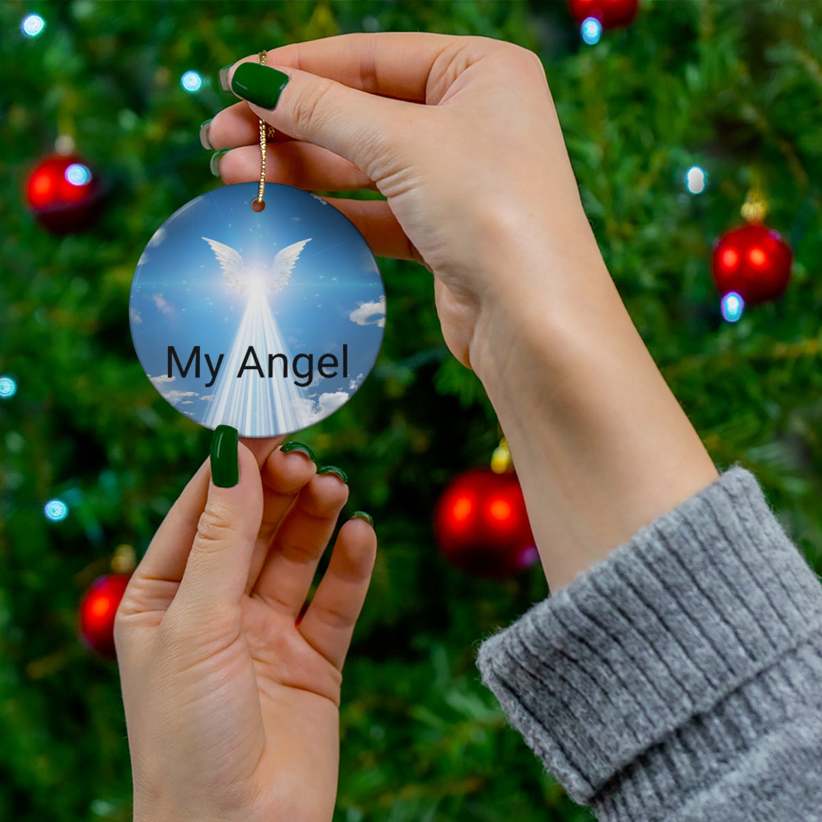 My Angel Ceramic Ornament, 1-Pack