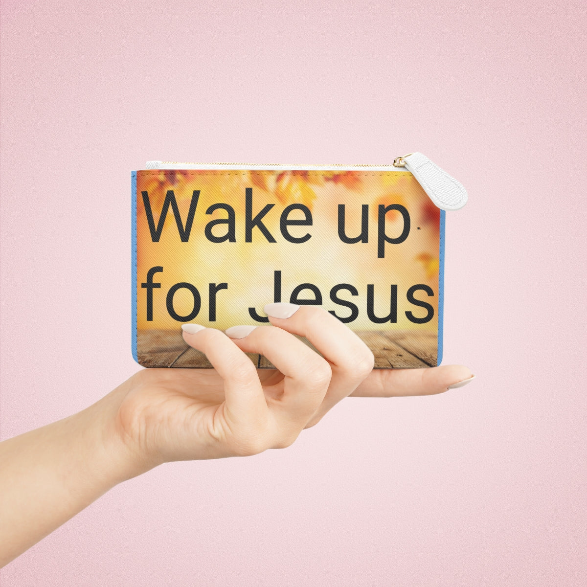 Wake up for Jesus Mini Clutch Bag