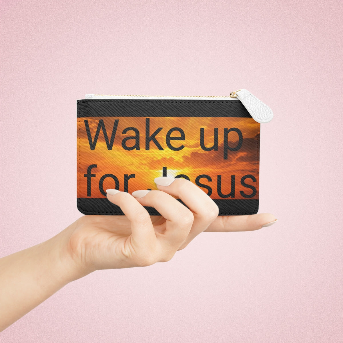 Wake up for Jesus Mini Clutch Bag