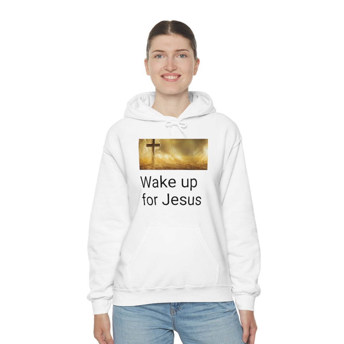 Wake up for Jesus Hooded Sweatshirt