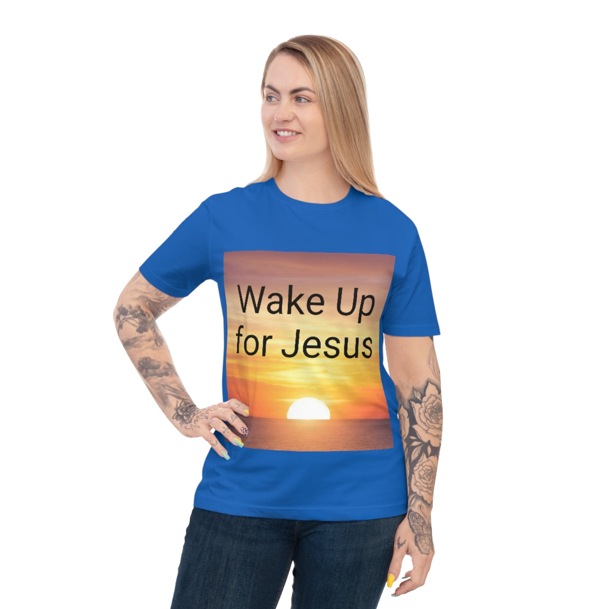 Wake up for Jesus Unisex Classic Jersey T-shirt