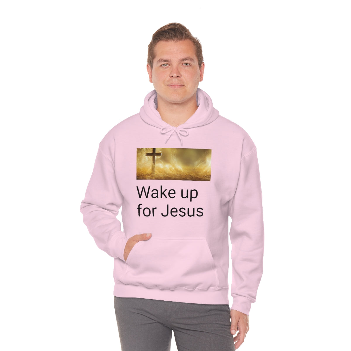 Wake up for Jesus Hooded Sweatshirt