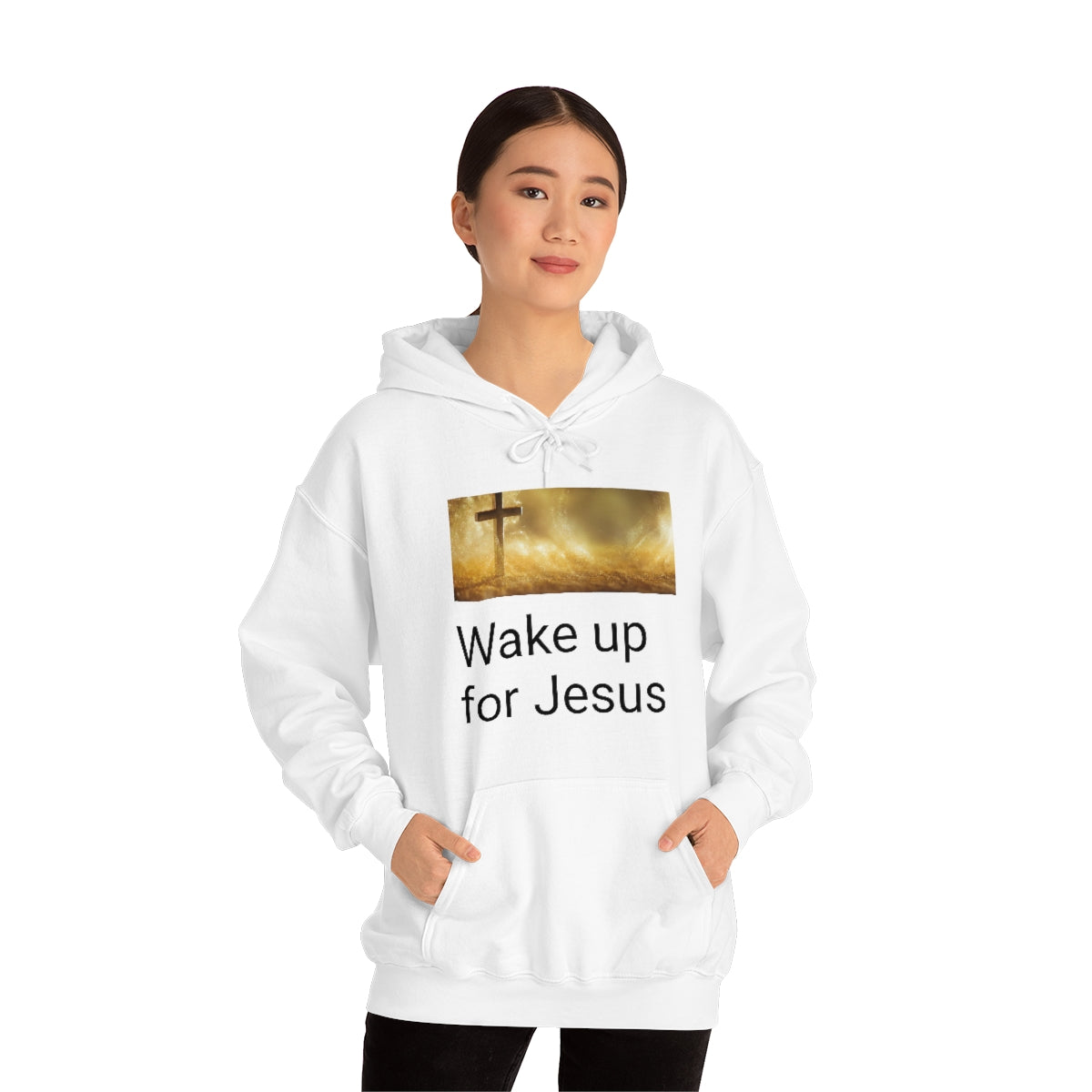 Wake up for Jesus Hooded Sweatshirt