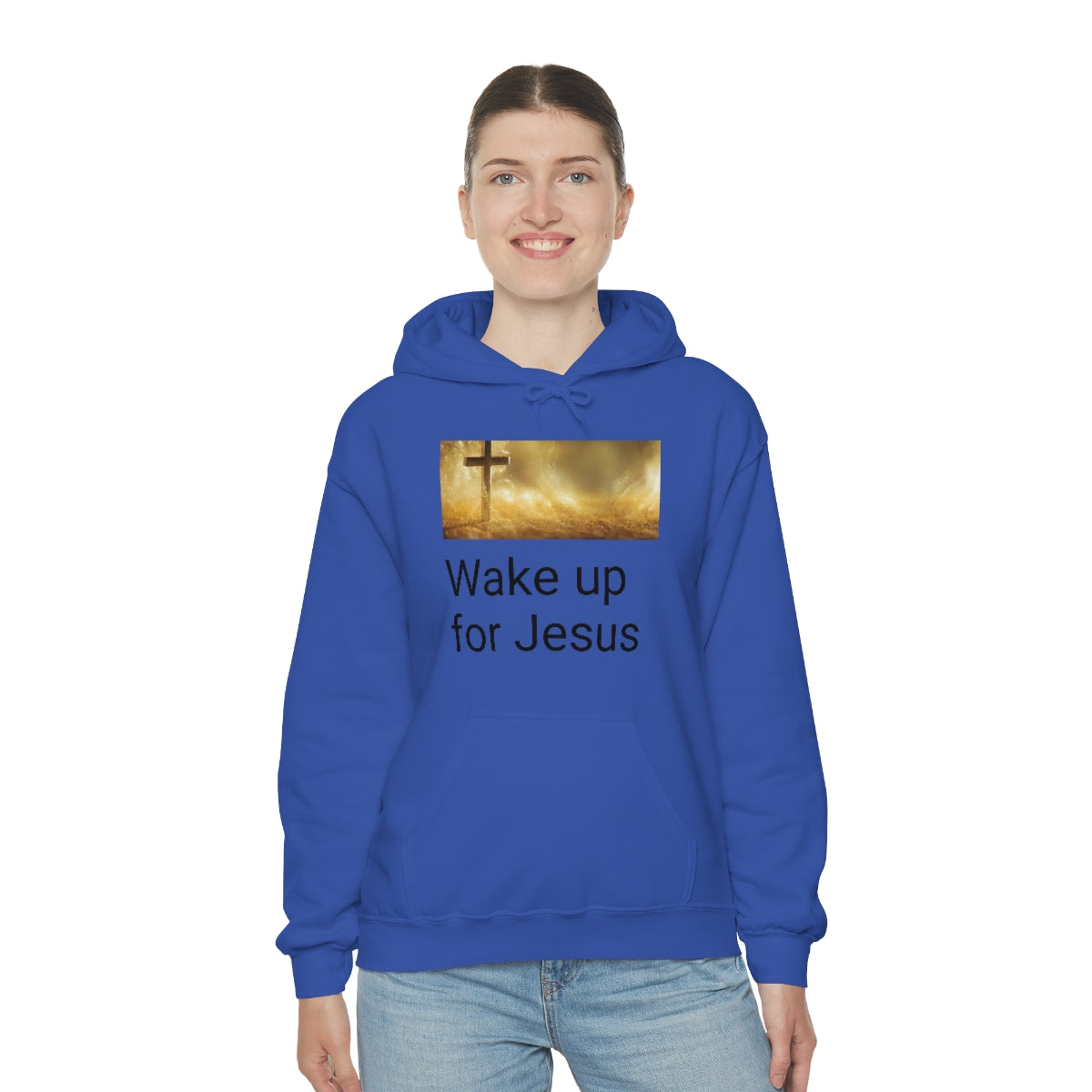 Wake up for Jesus Hooded Sweatshirt