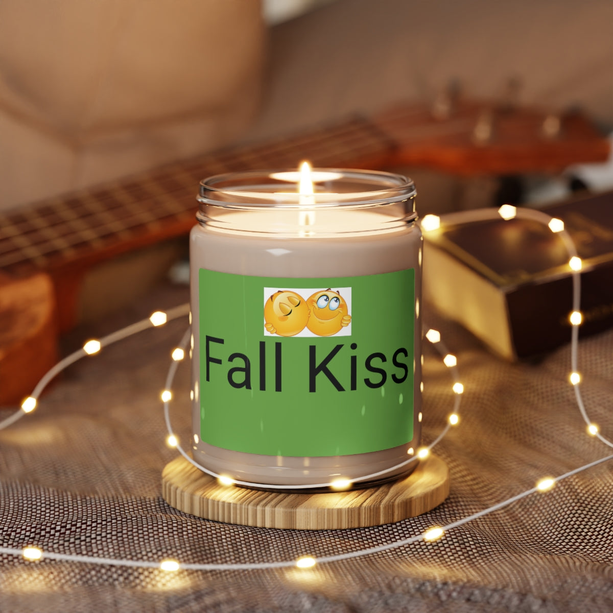 Fall Kiss Scented Soy Candle, 9oz