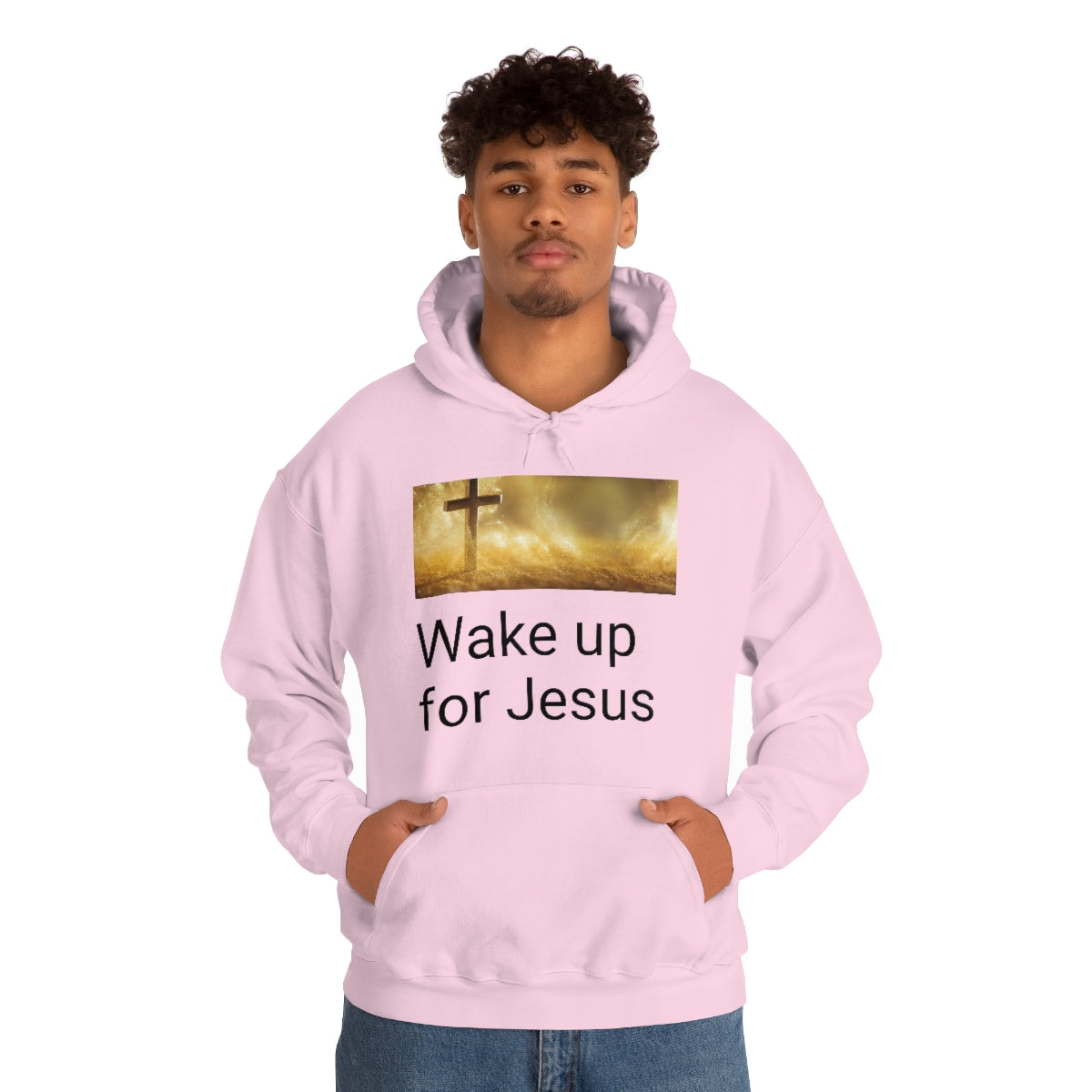 Wake up for Jesus Hooded Sweatshirt