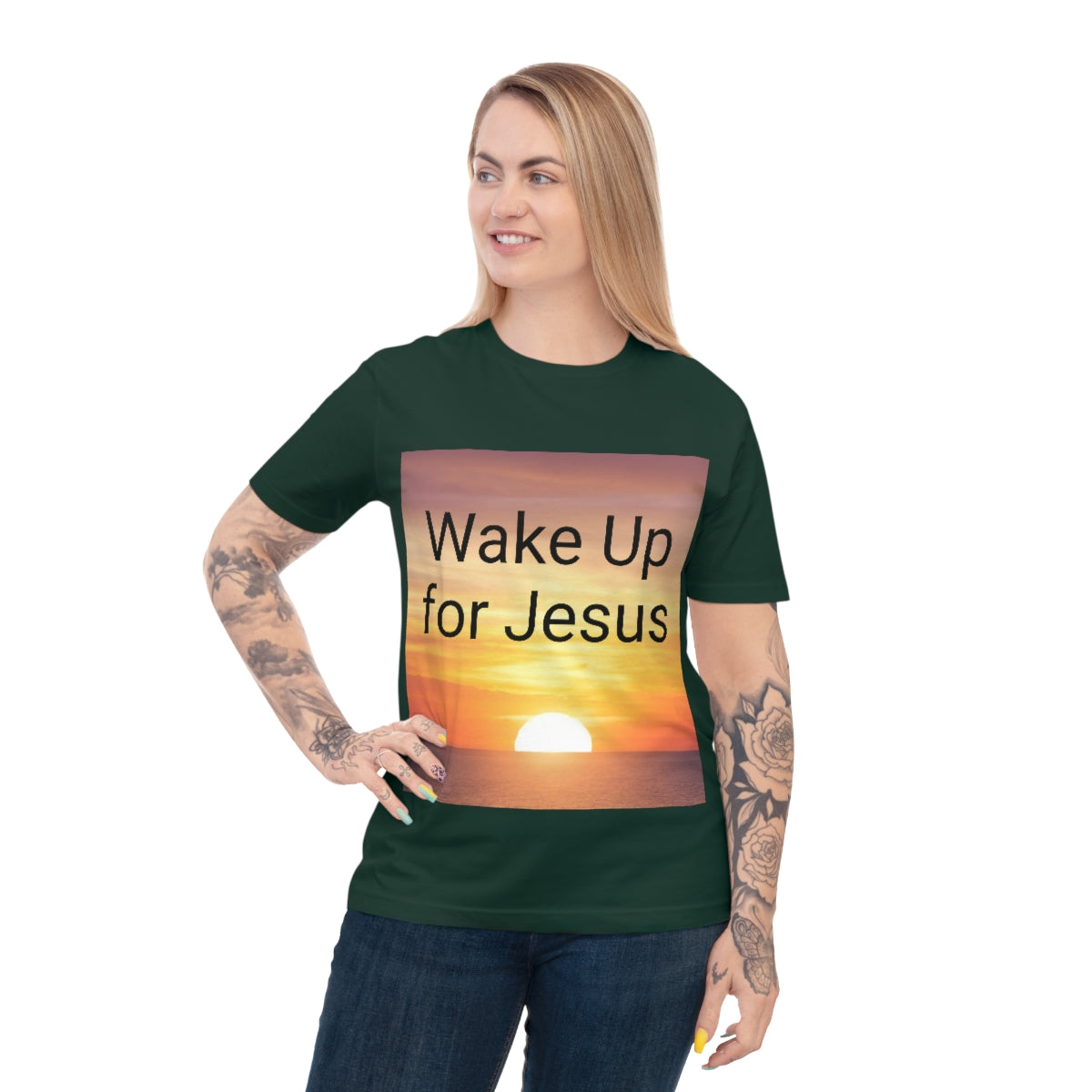 Wake up for Jesus Unisex Classic Jersey T-shirt