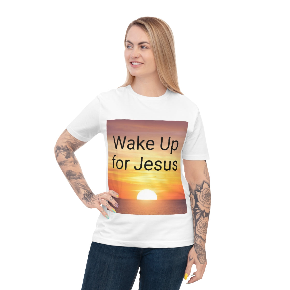 Wake up for Jesus Unisex Classic Jersey T-shirt