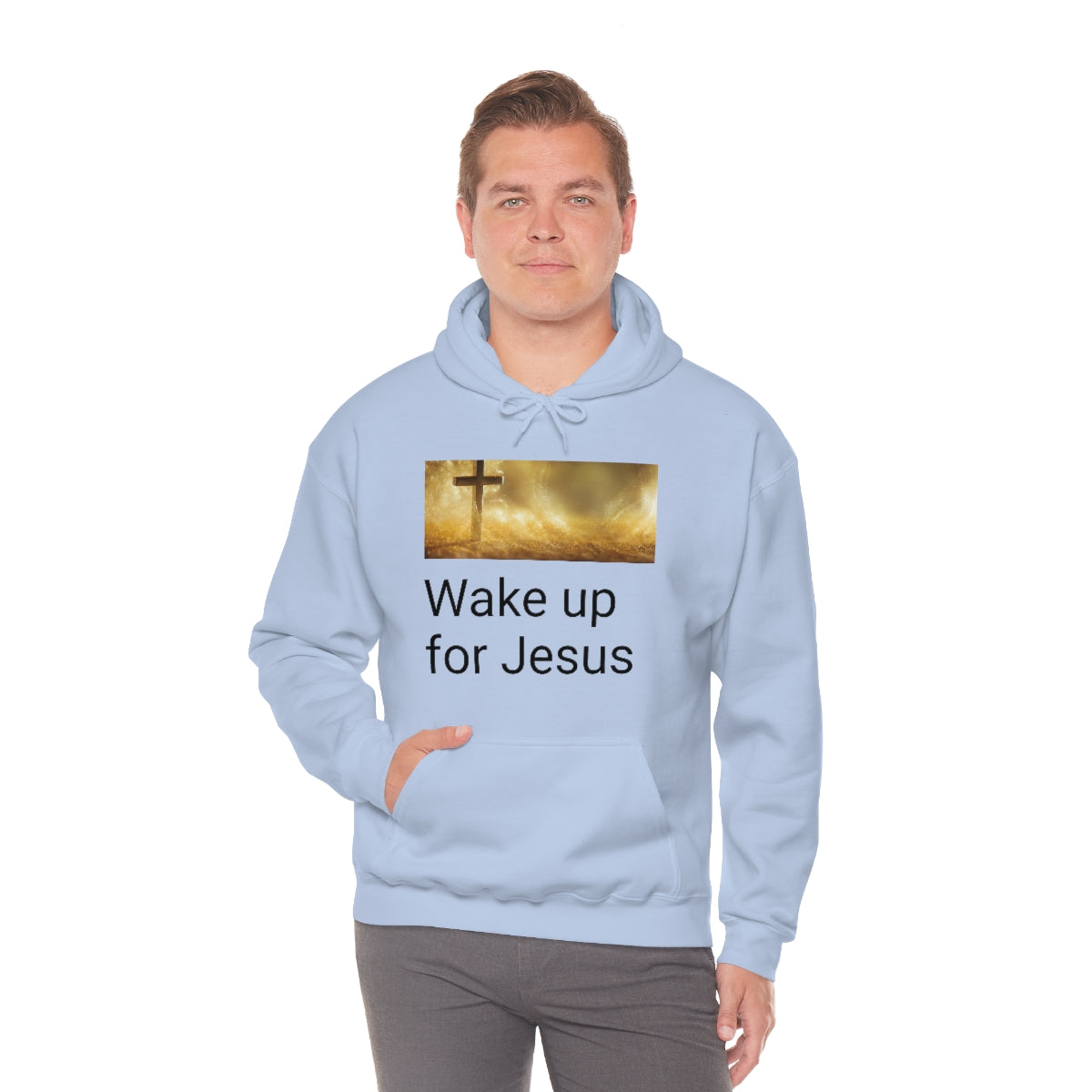 Wake up for Jesus Hooded Sweatshirt