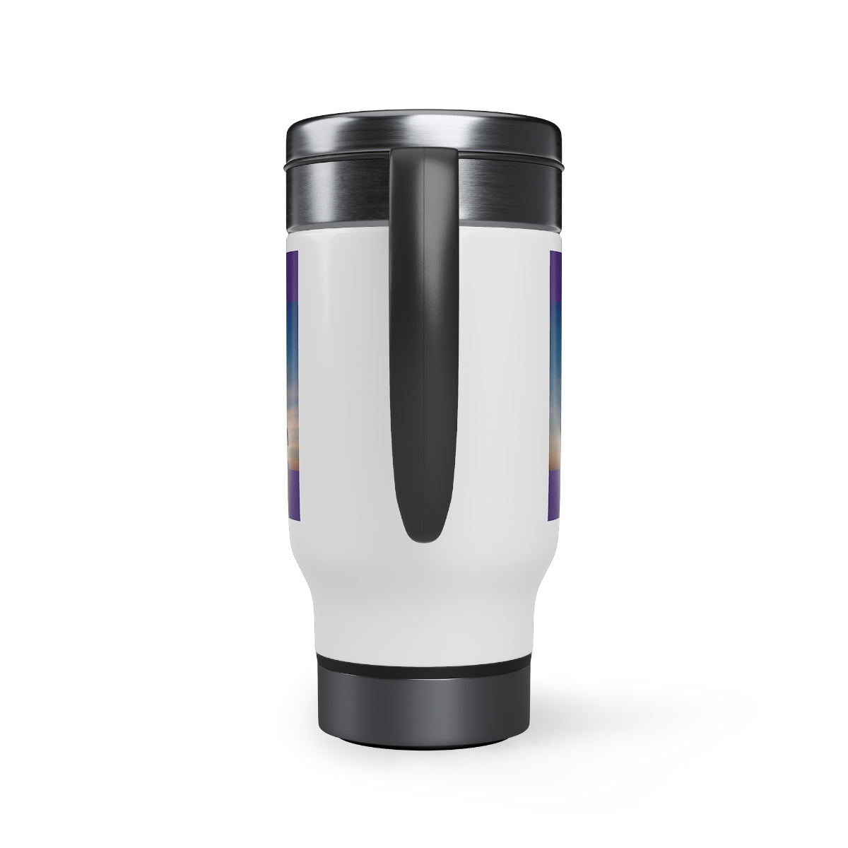 Wake up for Jesus  Travel Mug with Handle, 14oz