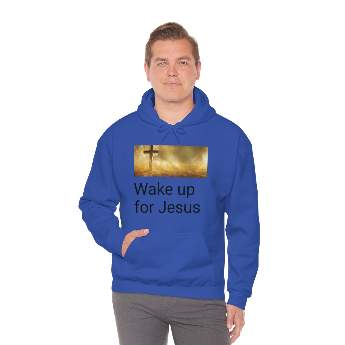 Wake up for Jesus Hooded Sweatshirt